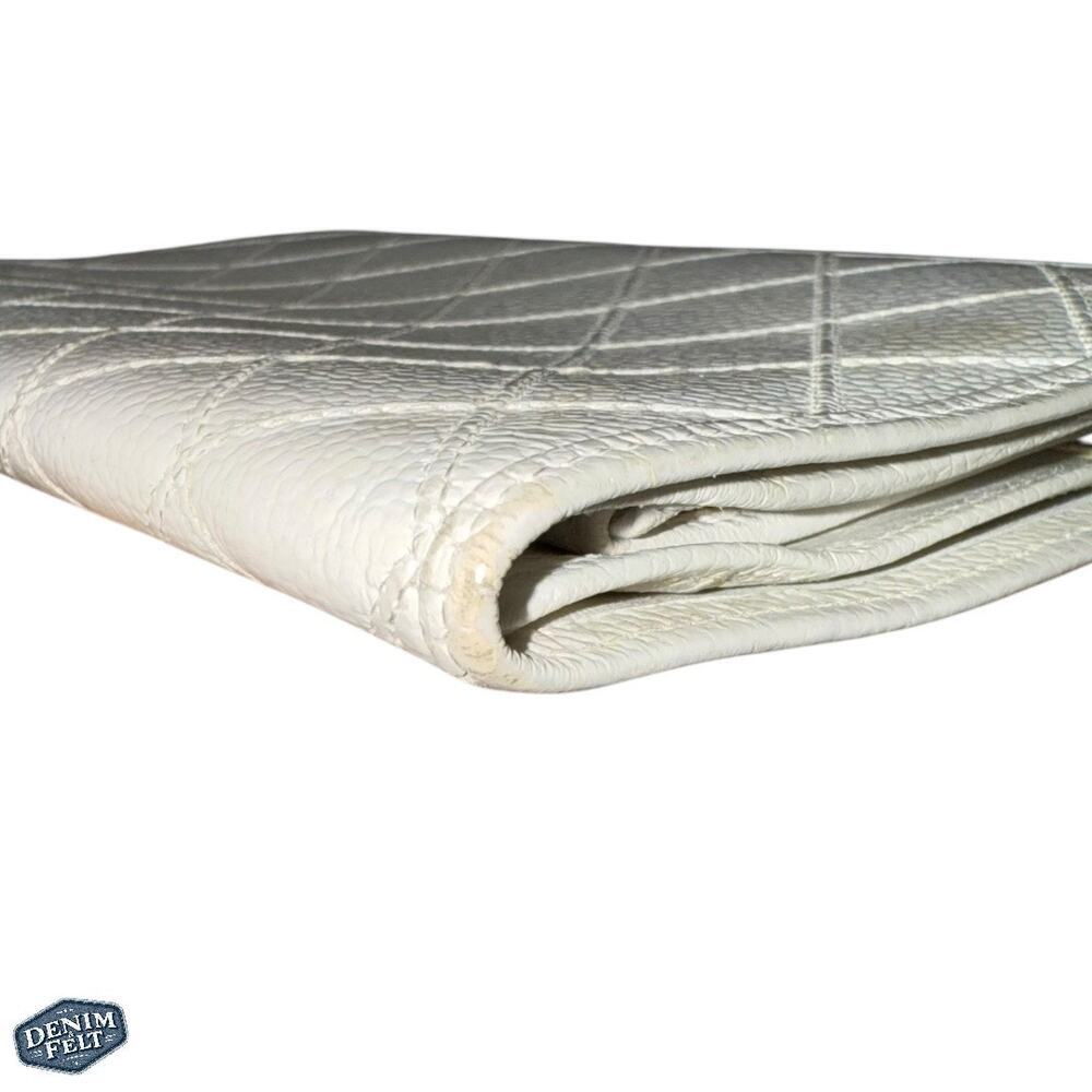 Chanel White Quilted Caviar Leather Long Snap Closure Wallet with Gold CC Logo - Picture 5 of 15